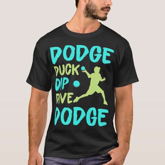Camiseta Dodge Duck Dip Dive Dodge Funny Labradores home de (Frente)