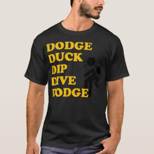 Camiseta Dodge Duck Dip Merge em laboratórios negros e labr