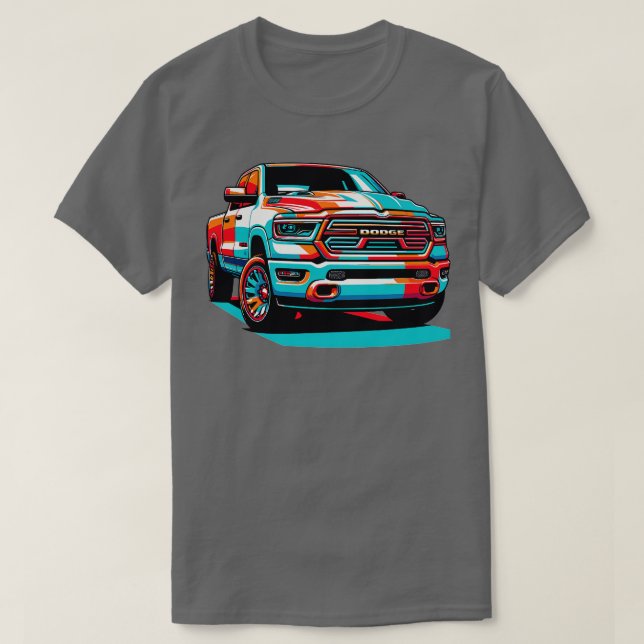 Camiseta Dodge Ram 1500 11 (Frente do Design)