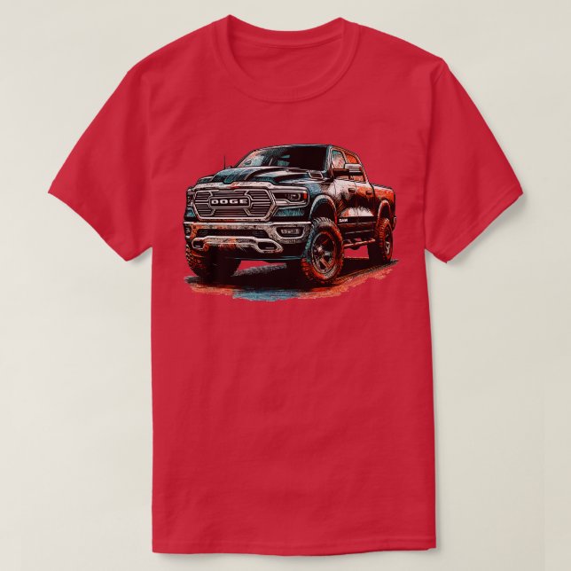 Camiseta Dodge Ram 1500 20 (Frente do Design)