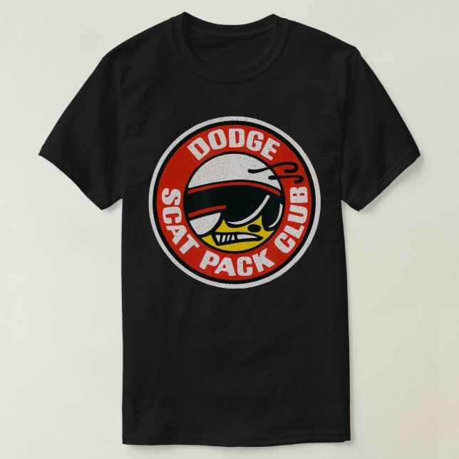 Camiseta Dodge Scat Pack Club (Frente do Design)