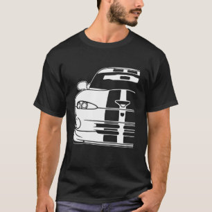 Camiseta Dodge Viper 1996 Gts Listras 1