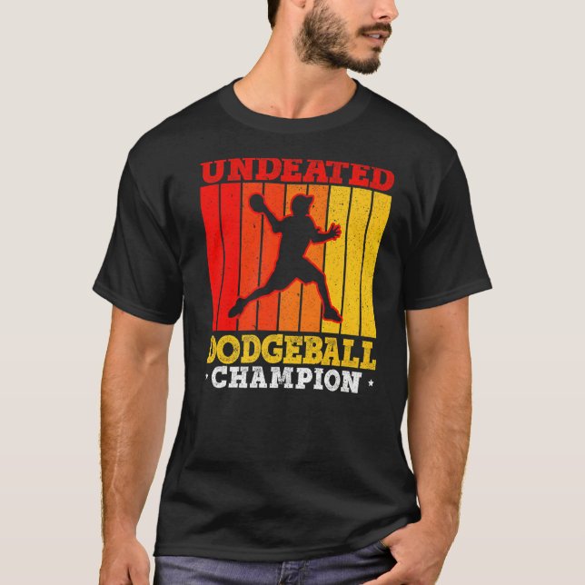Camiseta Dodgeball Champion Duck Dip Dive Dodgeb (Frente)