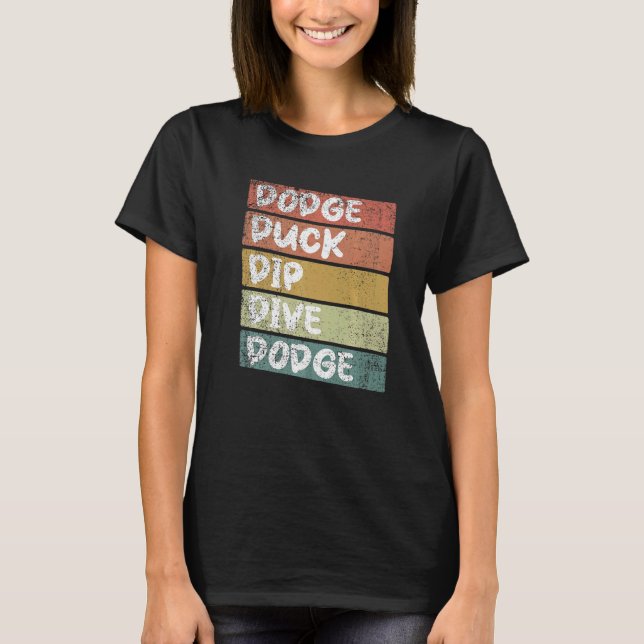Camiseta Dodgeball Ethusiast dizendo (Frente)