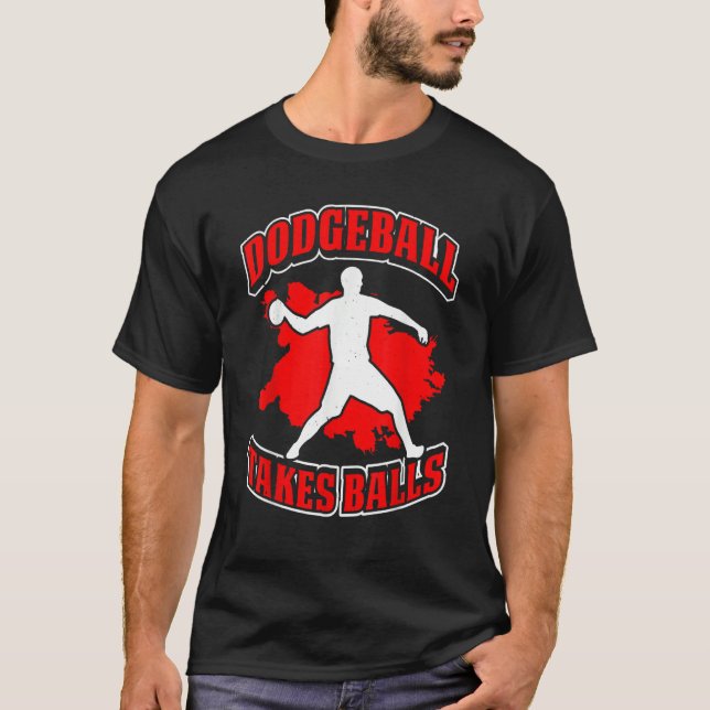 Camiseta Dodgeball Player Dodgeball Coach Dodgeball Champio (Frente)