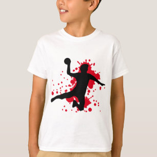 Camiseta dodgeball sangrento do handball