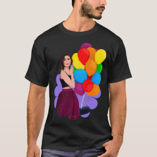 Camiseta Dodie ClarkDoddleoddle Balloons