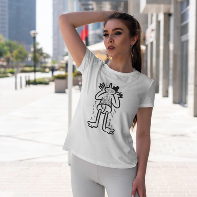 Camiseta Dodle de Pânico Cênico (Criador carregado)