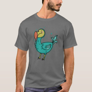 Camiseta Dodo Bird, da colheita da Maurícia
