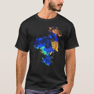Camiseta Dodo Bird Extinct. Animais Pré-Históricos Maurícia