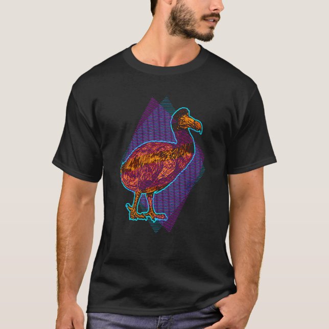 Camiseta Dodo Bird Extinct Prehistoric Animal Mauritius Col (Frente)