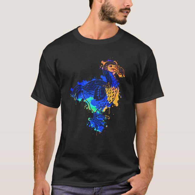 Camiseta Dodo Bird Extinct Prehistoric Animal Mauritius Col (Frente)