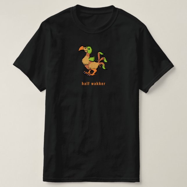 Camiseta Dodo half wakker (Frente do Design)