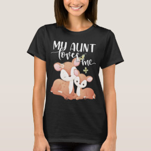 Camiseta Doe and Fawn Minha Tia me ama