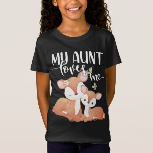 Camiseta Doe and Fawn Minha Tia me ama