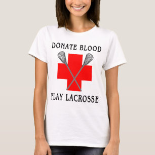 Camiseta Doe o t-shirt do Lacrosse do jogo do sangue
