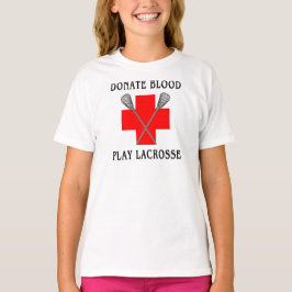 Camiseta Doe o t-shirt do Lacrosse do jogo do sangue