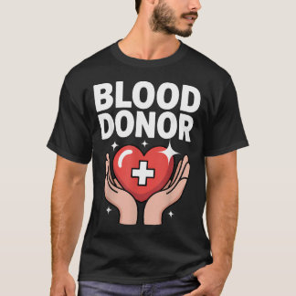 Camiseta Doe Sangue Arte Para Doação de Sangue