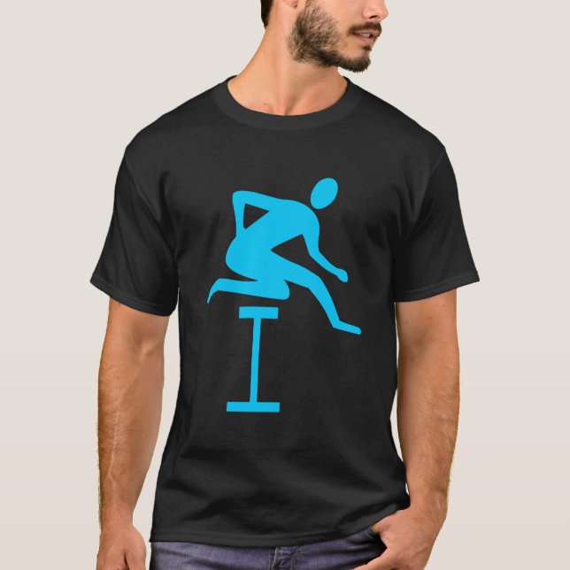 Camiseta Doença - Azul-Céu (Frente)