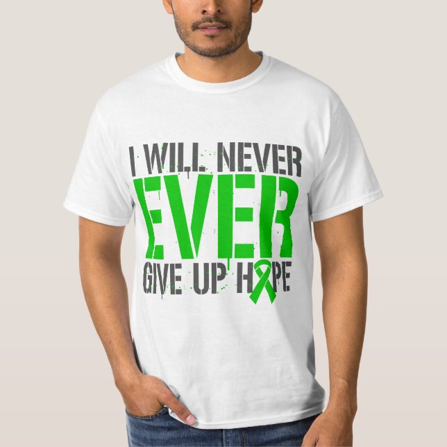 Camiseta Doença bipolar eu darei nunca nunca acima a (Frente)