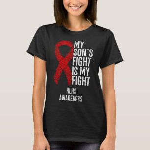 Camiseta Doença Cardíaca Cianótica A Luta do Meu Filho É Mi