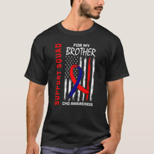 Camiseta Doença cardíaca congênita Sensibilização para a DC