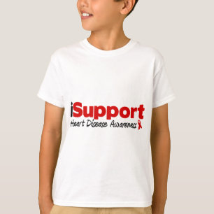 Camiseta doença cardíaca do iSupport