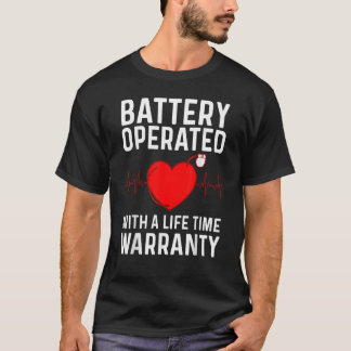 Camiseta Doença Cardíaca legal para Homens Mulheres Sensibi