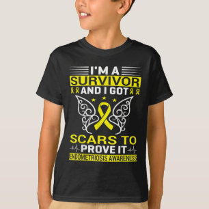 Camiseta Doença Crônica Endo Warrior Endometriose Awarene
