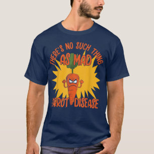 Camiseta Doença da cenoura magra Veggg vegetais de comida