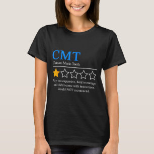 Camiseta Doença de Charcot Marie Tooth - Consciencialização