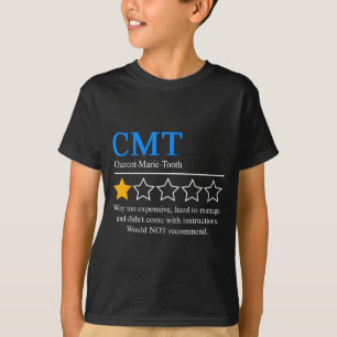 Camiseta Doença de Charcot Marie Tooth - Conscientização Cm