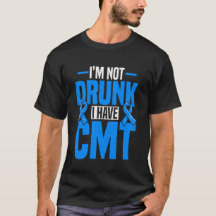 Camiseta Doença de Charcot Marie Tooth Divertido Guerreiro