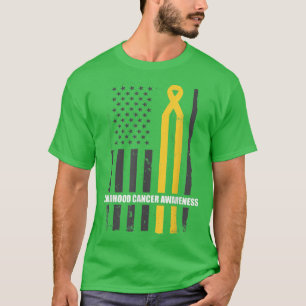 Camiseta Doença de Luta Contra a Sensibilização Infantil do
