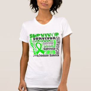 Camiseta Doença de Lyme do sobrevivente 10