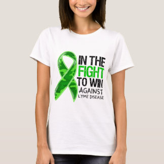 Camiseta Doença de Lyme - luta a ganhar
