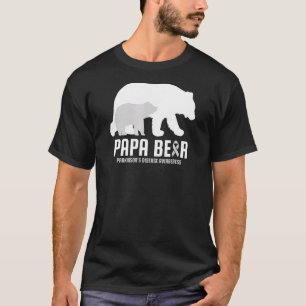 Camiseta Doença de Parkinson Sensibilização Cérebro Relacio