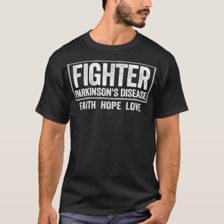 Camiseta Doença de Parkinsons Combatendo Doença de Parkinso