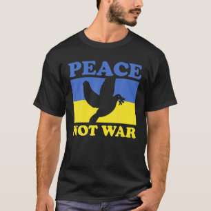 Camiseta Doença de Paz Sem guerra da Ucrânia