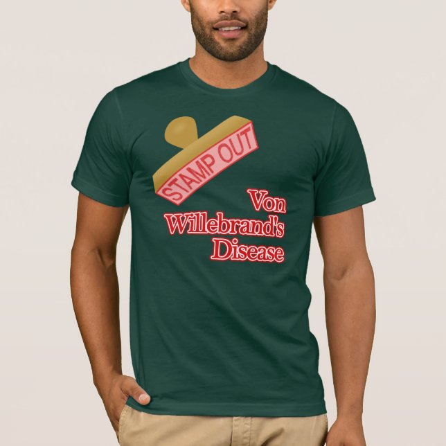 Camiseta Doença de Von Willebrand (Frente)