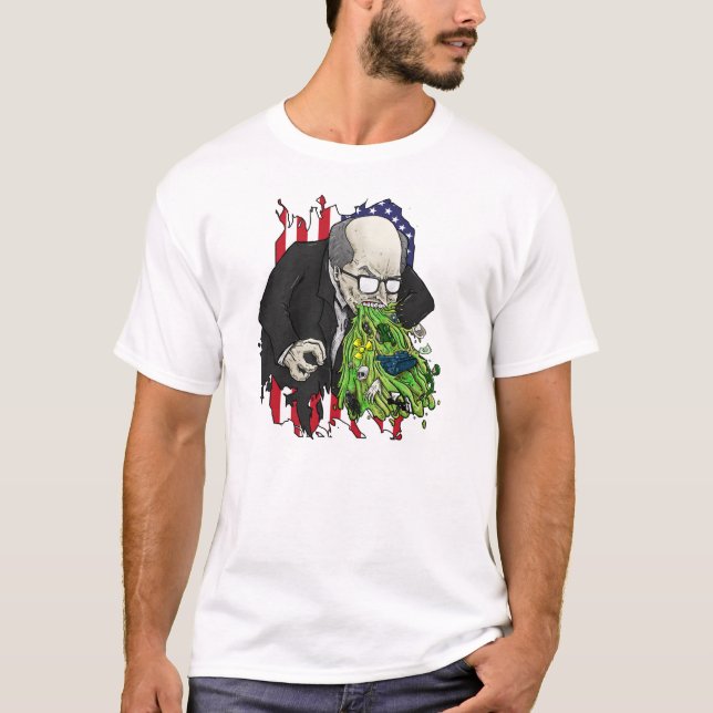 Camiseta Doença do governo (Frente)