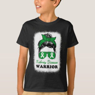 Camiseta Doença Guerreira da Doença Renal Sensibilização Me