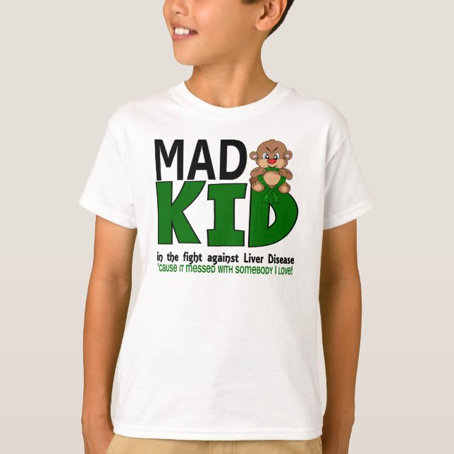 Camiseta Doença Hepática Infantil (Frente)