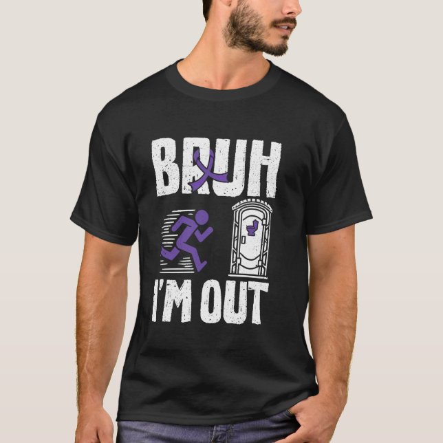 Camiseta Doença inflamatória intestinal IBD conscientização (Frente)
