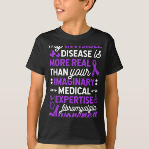 Camiseta Doença Invisível É Mais Real