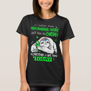Camiseta Doença Mitocondrial Sensibilização Mês Ofertas