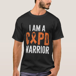 Camiseta Doença pulmonar pulmonar do Guerreiro da Copd Emph