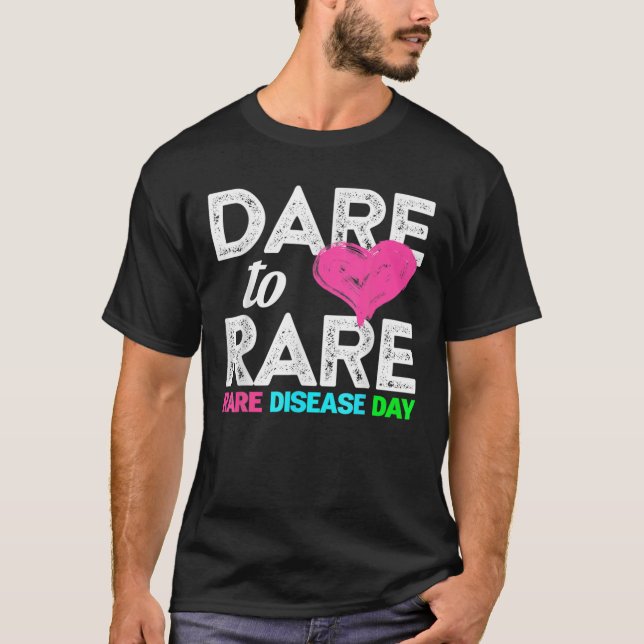 Camiseta Doença Raras Dia 2022 Atreve-Se A Raros (Frente)