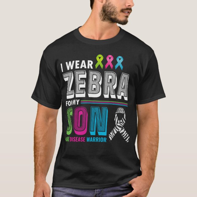 Camiseta Doença Raras Sensibilização Dia da Zebra Fighbon (Frente)