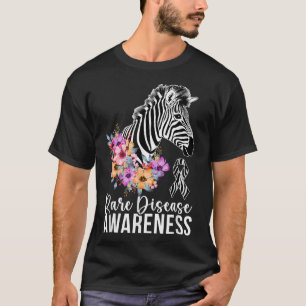 Camiseta Doença Raras Sensibilização Zebra Guerreira da Doe